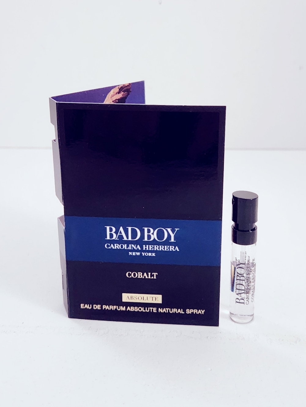 ⭐4/$15 Carolina Herrera Bad Boy Cobalt Absolute